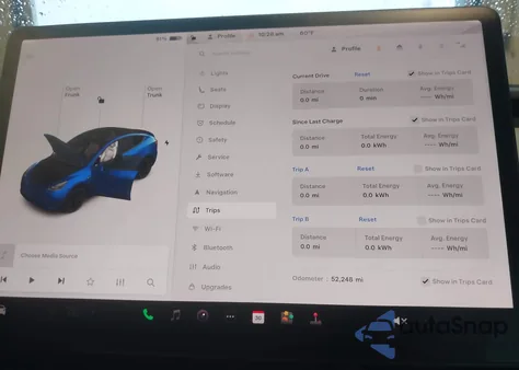 2021 Tesla Model Y Performance Dual Motor All-Wheel Drive z USA, uszkodzony, nr VIN 5YJYGDEF1MF201786